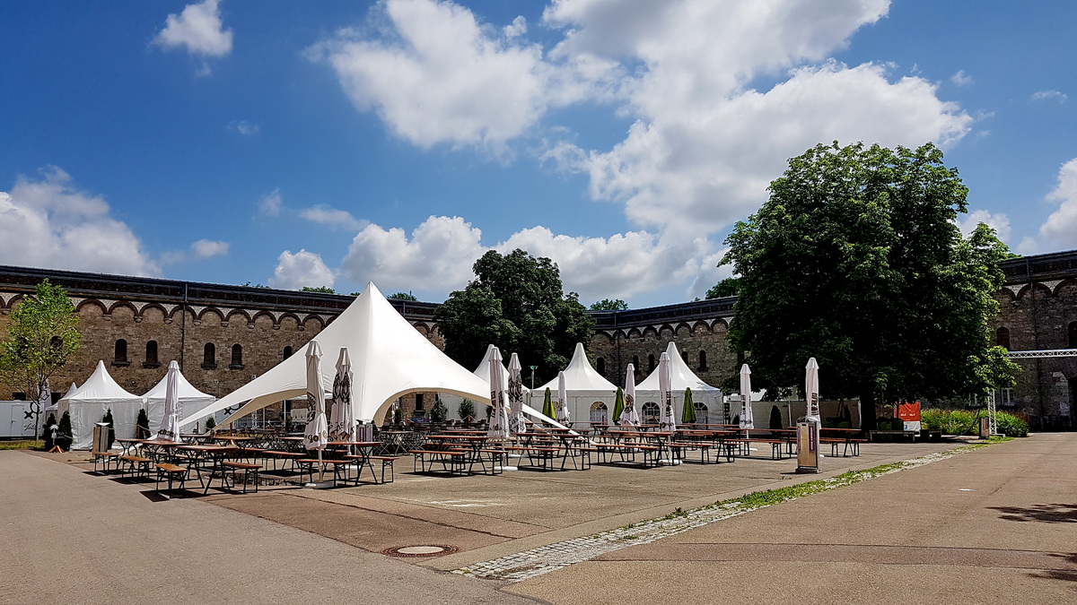 Schmetterlings-Pfad auf die Wilhelmsfeste in Ulm