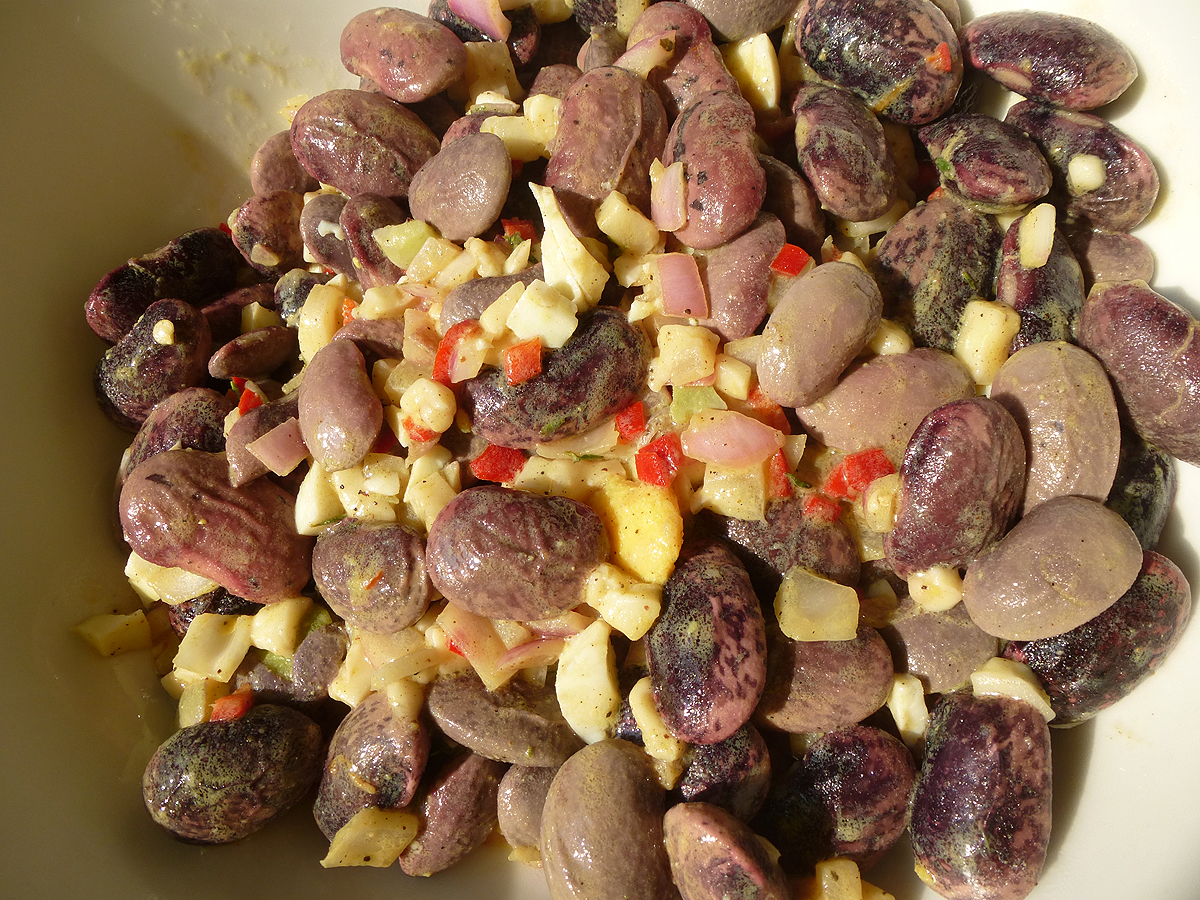 Dicke Bohnen, Feuerbohne Bonela, Käferbohne Rezept